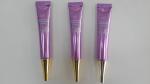 Needle Nose Eco Friendly Cosmetic Packaging Tube With Long Electroplated Cap