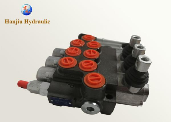 Buy cheap 3 Sections Manual Hydraulic Directional Control Valves SD53 , Hydraulic Hand Lever Valve from wholesalers