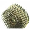 Buy cheap 2.1*35mm 16 Degree Galvanized Steel Welded Coil Screw Nails for Pallet Containers from wholesalers