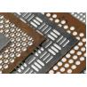 Buy cheap Galvanised Decorative Wire Mesh Panels Perforated 100mm Diameter from wholesalers
