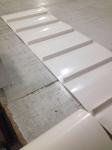Low Noise Petrol Green Pvc Conveyor Belt Smooth Glossy