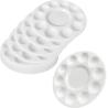 Buy cheap 17cm Round Plastic Paint Palettes for Kids , Acrylic Paint Palette for Students DIY Craft from wholesalers