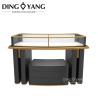 Buy cheap Jewelry Showcase Displays Modern Curve Jewelry Showcase Fixtures With Low Power Consumption Lights from wholesalers