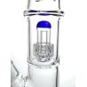 Buy cheap 14.4mm Bottom Beaker Glass Water Bongs 15" Rasta Big Base Ice Water Pipes from wholesalers