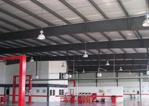 Buy cheap Steel Framing Car Showroom Building Exhibition Hall With Glass Curtain from wholesalers