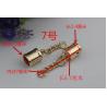 Buy cheap 2018 Fashion light gold metal bead rope end cap metal caps for tassel bag accessory from wholesalers