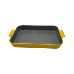 Square Lobster Plate Serving Tray Dinner Party Large Capacity Bowl With Two Ears