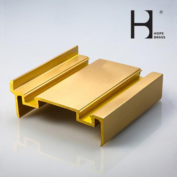 Buy cheap Brass Extrusion Brass Extrusion for Window & Door Profile China Manufacturer 5~180mm C3604 C38500 C38000 CuZn39Pb2 from wholesalers