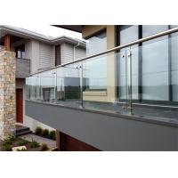 Buy cheap Prima House Stainless Steel And Glass Balustrade Strong And Classical , CE product