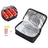 Buy cheap Durable Black Small Kids Lunch Bag Tote Reusable Soft Cooler Bag for Adult from wholesalers