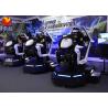 Buy cheap Amazing 4D Vr Racing Simulator , Virtual Reality Equipment 4KW Power from wholesalers
