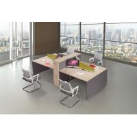 Buy cheap 4 Seats Screen Office Partition Workstation Safely Smooth Staff Furniture product