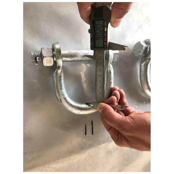 Buy cheap Hot DIP Galvanized U Shackle Electric Power Fitting from wholesalers