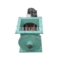 Buy cheap SS400 Steel Rotary Feeder Valve Wood Pellet Timber 6 Inch product