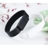 Buy cheap logo print Silicone Usb Bracelet Flash Drive 32GB 64GB FCC approved from wholesalers