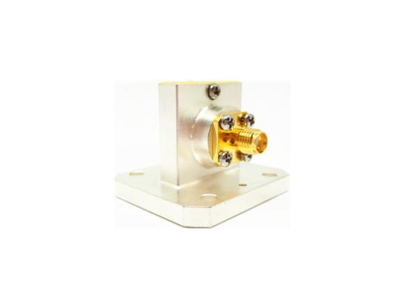 Buy cheap WR90 Waveguide to Coax Adapters SMA Female Right Angle Launch Adapters from wholesalers