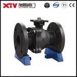 Stainless Steel High Platform Flanged Floating Ball Valve 600LB for Chemical