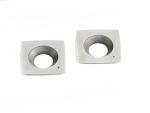Replacement Carbide Wood Turning Inserts Square Radius Shape 11x11x2-30°R150