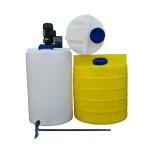 Buy cheap Electric Water Treatment 50 Gallon Mixing Tank Chemical Storage OEM from wholesalers