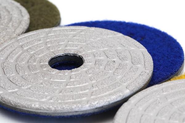 Buy cheap Fast Change Diamond Polishing Pads , 4" Dry Concrete Polishing Pads Extremely Long Life from wholesalers