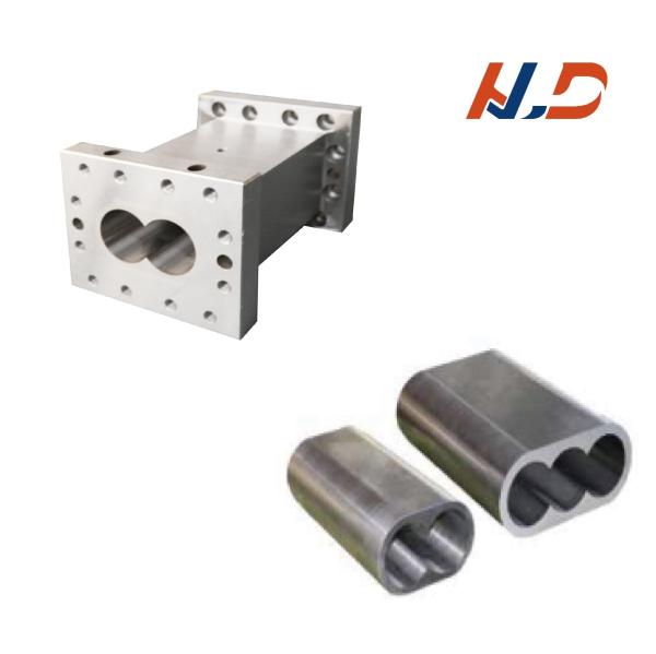 Buy cheap HRC60-64 Twin Screw Plastic Extruder Screw And Barrel For Plastic Pelletizing Machine from wholesalers