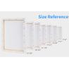 Buy cheap 24X36 Blank Pure Or Linen Cotton Large Stretched Canvas With Wood Frame For Oil Painting from wholesalers