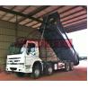 Buy cheap Hydraulic 50 - 60 Ton Dump Truck , HOWO 8x4 Strengthened Quad Axle Dump Truck from wholesalers