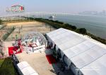 500 People Outdoor Event Party Tent with Stage , Event Marquee with Windows