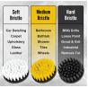 Buy cheap Extended Long Attachment Drill Scrubber Brush 6 Pack Black from wholesalers