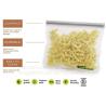 Buy cheap Reusable Silicone Food Storage Bag Washable Silicone Fresh Bag for Fruits Vegetables Meat Preservation bagplastics bagea from wholesalers