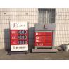 Buy cheap 10mm Ultra Thin Seven Segment Display Board Reflective Type Fuel Price Flip Sign from wholesalers