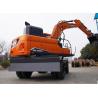 Buy cheap DH130 DX130 Second Hand Excavator Digger With Dozer Wheel Crawler Machine from wholesalers