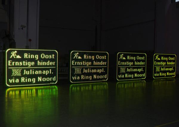 Buy cheap High Resolution Electronic Message Boards , P31.25 Road Traffic LED Warning Signs from wholesalers