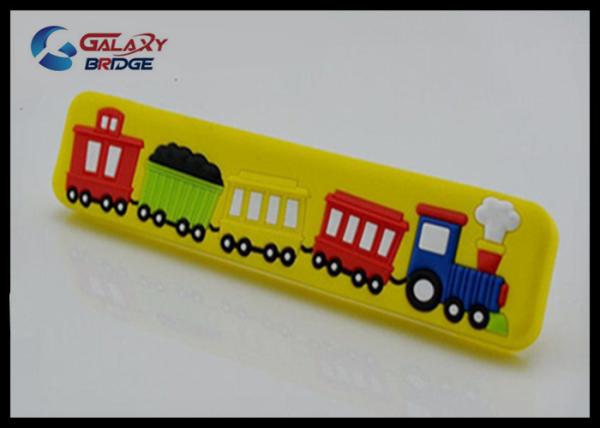 Buy cheap Big Train Colorful Rubber Drawer Pulls Cartoon Knobs 32mm Soft Plastic Kids Bedroom Furniture Handles from wholesalers
