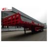 Buy cheap Heavy Duty Long Flatbed Semi Trailer 12R22.5 Radial Tyres For Cargo from wholesalers
