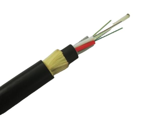 Buy cheap ADSS Self - Supporting All Dielectric Fiber Optic Cable 8 12 24 48 Cores Span 100m 200m from wholesalers