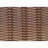 Buy cheap Copper Color Flexible Metal Mesh Fabric Stainless Steel For Wall Coverings from wholesalers