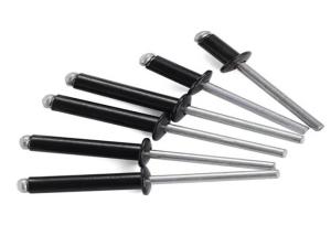 China Aluminum Blind Rivet Waterproof Round Head Open End Pop Rivets DIN7337 on sale