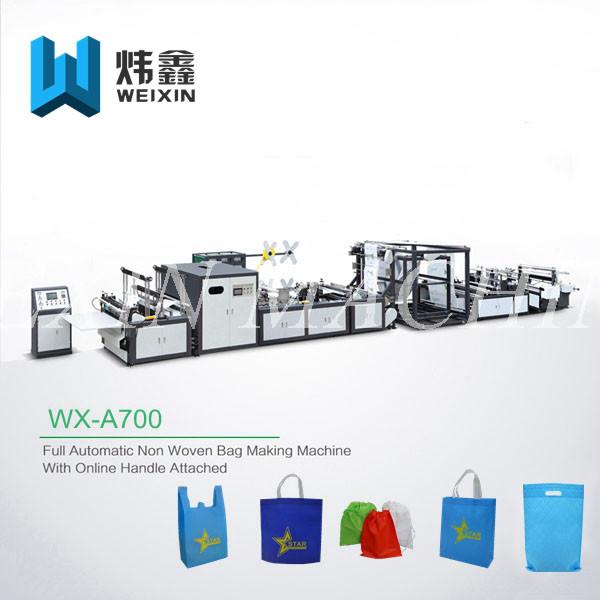 Buy cheap High Output Automatic Non Woven Bag Machine , Non Woven Fabric Making Machinery from wholesalers