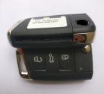 Original VW Golf 7 MQB Flip Remote Key / Vw Remote Key 433 Mhz 5G6 959 753 AG