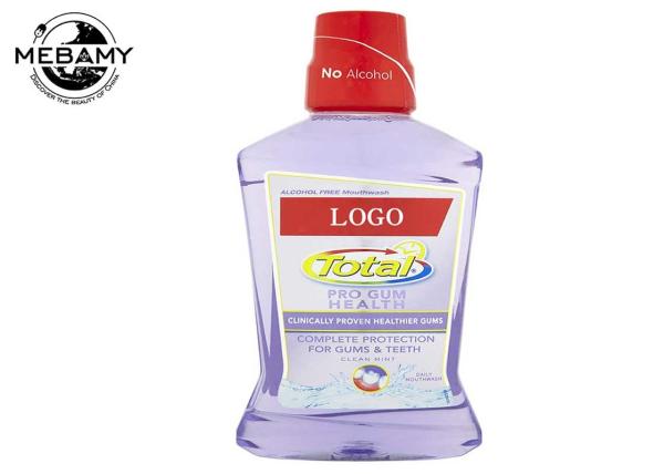 Buy cheap OEM Teeth Whitening Bleaching Kit For Removing Bad Breath Tooth Stains , Mint Flavour Teeth Whitening Mouthwash from wholesalers