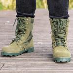 Light Weight Men'S Cold Weather Tactical Boots Camo High Top Combat Boots