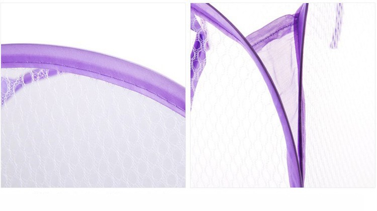 Bulk Collapsible PP Plastic Laundry Basket Mesh Laundry Bag