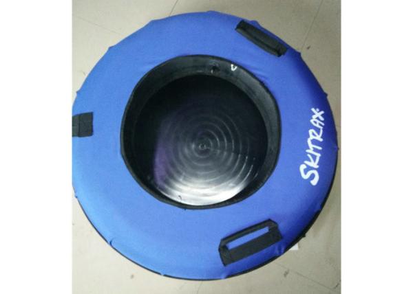 Buy cheap Custom Blue Inflatable Snow Tube , Winter Sport Games Ski Tube For Adults from wholesalers
