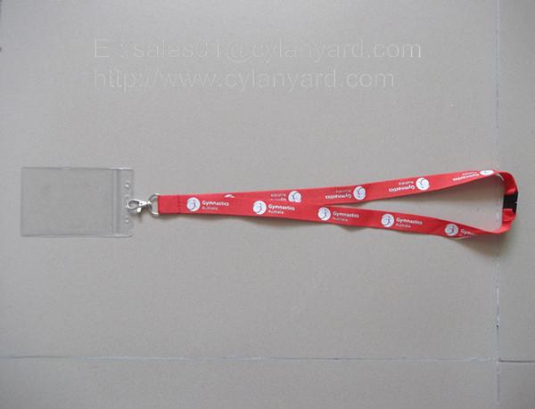 Buy cheap Polyester lanyard maker for plastic badge neck ribbons wholesale from wholesalers
