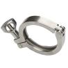 Buy cheap CE Certified Sanitary Stainless Steel Pipe Clamps with Max Pressure of 10bar 145PSI from wholesalers