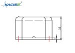 Automobile Triaxial Acceleration Sensor , Accelerometer Impact Sensor