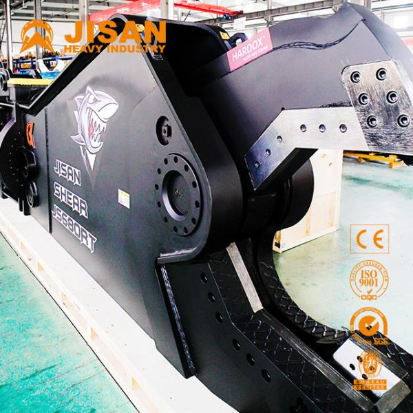 Pc700 Excavator Scrap Cutting Shear 70 Ton Hydraulic For Steel Structure