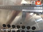 EN10028 1.4541 Heat Exchanger Components Tube Sheet
