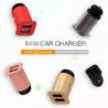 Buy cheap 4.8A Dual USB CAR CHARGER Universal Compatible HOCO USB CAR CHARGER for all electronics from wholesalers